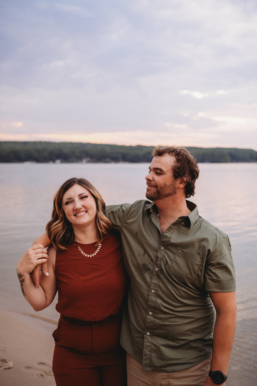 husband and wife, Otsego lake